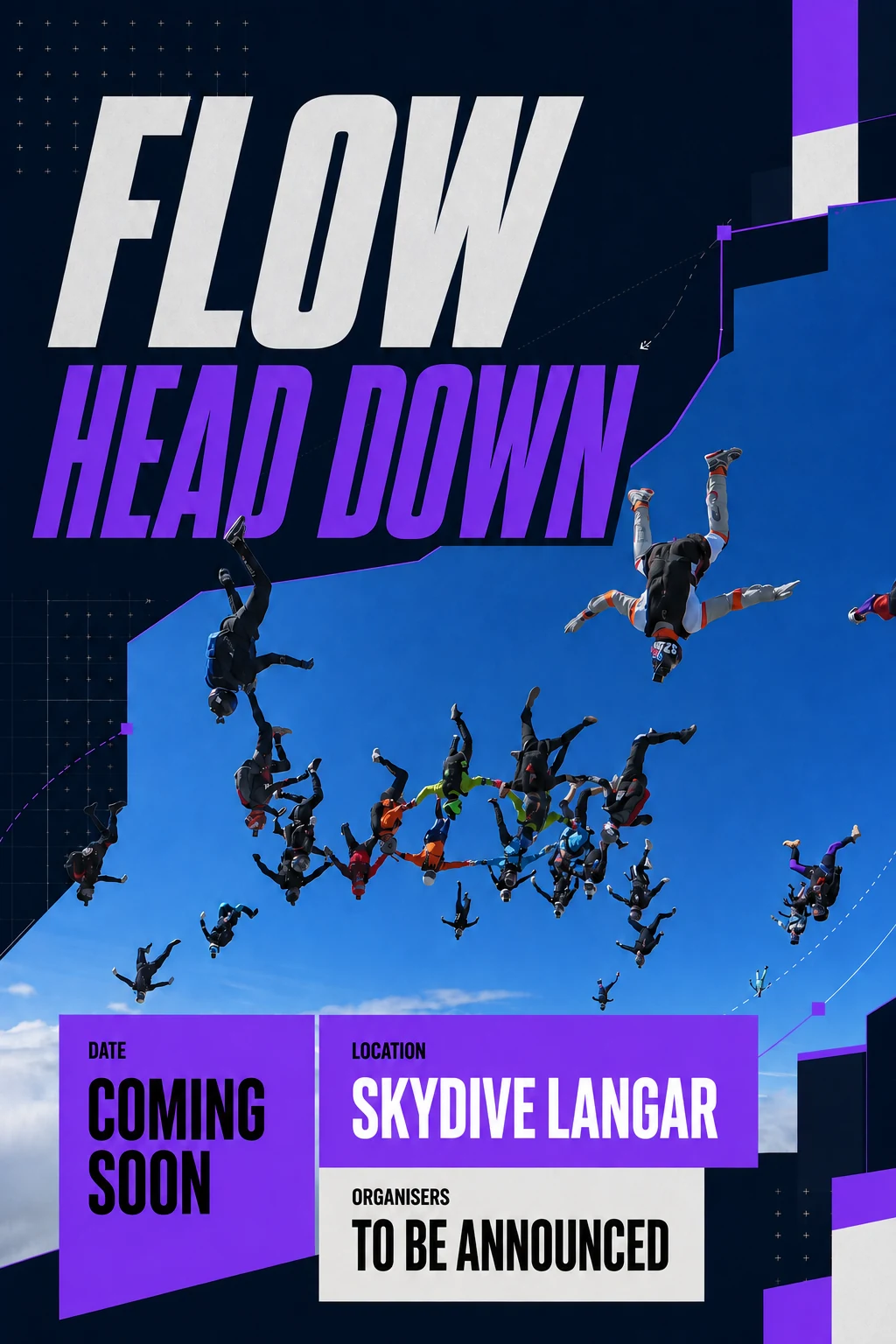 FLOW HD vertical coaching event in purple